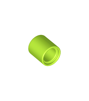 Lime Technic, Liftarm Thick 1 x 1 (Spacer)