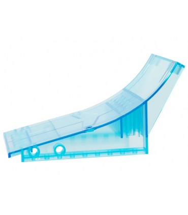 Trans-Light Blue Sports Stuntz Loop Ramp Base