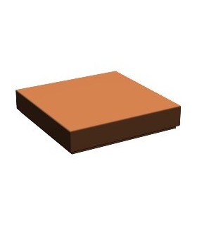 Reddish Brown Tile 2 x 2