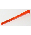 Trans-Neon Orange Projectile Arrow, Bar 8L with Round End (Spring Shooter Dart)