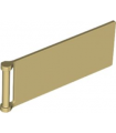 Tan Flag 7 x 3 with Bar Handle