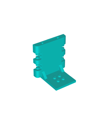 Dark Turquoise Container, Box Vidiyo Back Base