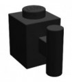 Black Brick, Modified 1 x 1 with Handle