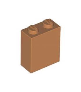 Medium Nougat Brick 1 x 2 x 2 with Inside Stud Holder