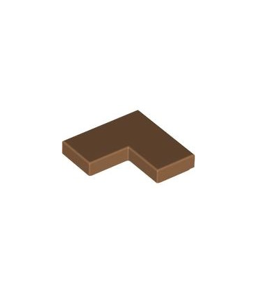 Medium Nougat Tile 2 x 2 Corner