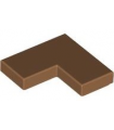 Medium Nougat Tile 2 x 2 Corner
