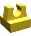 Yellow Tile, Modified 1 x 1 with Clip