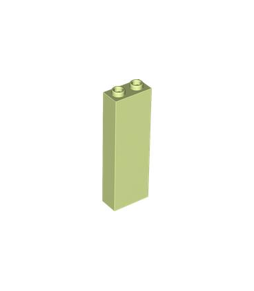 Yellowish Green Brick 1 x 2 x 5