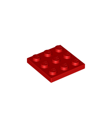Red Plate 3 x 3