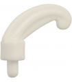 White Minifigure, Plume Feather Small