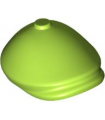 Lime Minifigure, Headgear Hat, Flat Cap