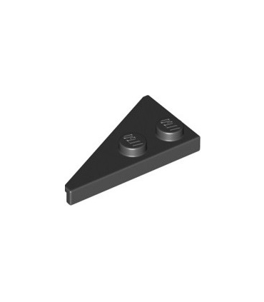 Black Wedge, Plate 4 x 2 Right, Pointed