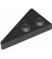 Black Wedge, Plate 4 x 2 Right, Pointed