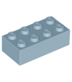 Sand Blue Brick 2 x 4
