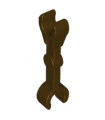 Dark Brown Arm Mechanical, Straight with Clips at 90 degrees (Vertical Grip)