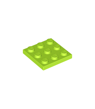 Lime Plate 3 x 3