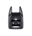 Pearl Dark Gray Minifigure, Headgear Mask Batman Cowl (Angular Ears, Pronounced Brow)
