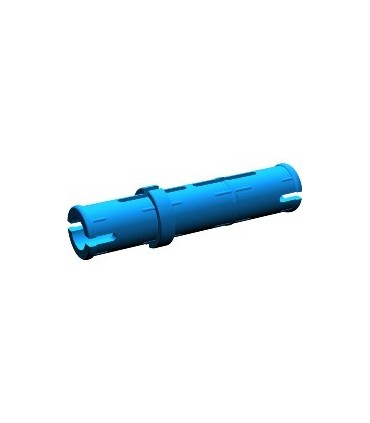 Blue Technic, Pin Long with Friction Ridges Lengthwise