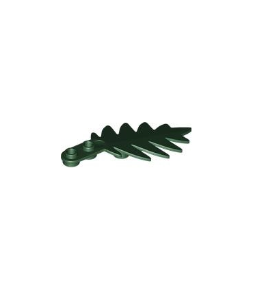 Dark Green Plant, Tree Palm Leaf Small 8 x 3