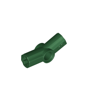 Dark Green Technic, Axle and Pin Connector Angled 3 - 157.5 degrees