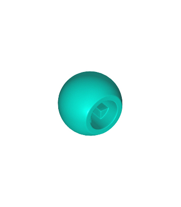 Dark Turquoise Technic Ball Joint