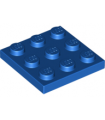 Blue Plate 3 x 3