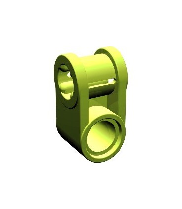 Lime Technic, Axle and Pin Connector Perpendicular