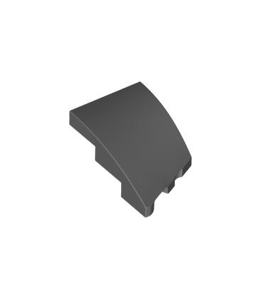 Dark Bluish Gray Wedge 3 x 2 Left No Studs