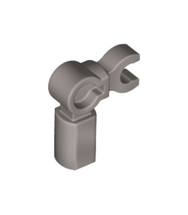 Flat Silver Bar Holder with Clip Angled (Arm Mechanical)