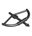 Black Minifigure, Weapon Bow, Longbow with Arrow Drawn