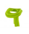 Lime Minifigure Scarf Long Wrapped