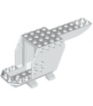 White Helicopter Body without Top Pin