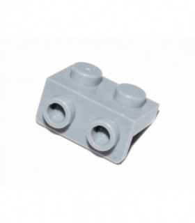 Light Bluish Gray Bracket 1 x 2 - 1 x 2