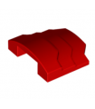 Red Wedge 4 x 3 Stepped No Studs