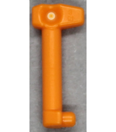 Orange Minifigure, Helmet Antenna / Rangefinder for Helmet SW Clone Trooper with Holes