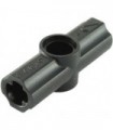 Black Technic, Axle and Pin Connector Angled N2 - 180 degrees