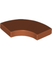 Dark Orange Tile, Round Corner 2 x 2 Macaroni