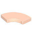 Light Nougat Tile, Round Corner 2 x 2 Macaroni