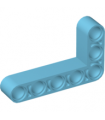 Medium Azure Technic, Liftarm, Modified Bent Thick L-Shape 3 x 5