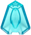 Trans-Light Blue Wedge 2 x 2 x 2 (Slope 65 Corner)