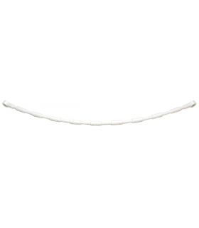 White Hose, Flexible 21L with 2 Connector Ends and Rope Climbing Grips
