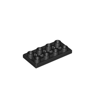 Black Tile, Modified 2 x 4 Inverted