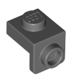 Dark Bluish Gray Bracket 1 x 1 - 1 x 1