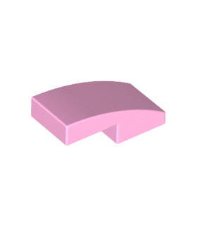 Bright Pink Slope, Curved 2 x 1 x 2/3