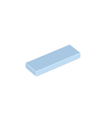Bright Light Blue Tile 1 x 3