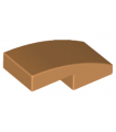 Medium Nougat Slope, Curved 2 x 1 x 2/3