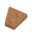 Medium Nougat Wedge, Plate 2 x 2 Right