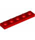 Red Plate 1 x 5