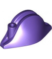 Dark Purple Minifigure, Headgear Hat, Pirate Bicorne