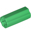 Green Technic, Axle Connector 2L (Smooth with x Hole + Orientation)